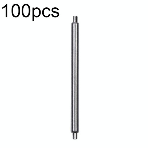 100pcs/set 304 Stainless Steel Strap Connecting Rod Strap All Steel Switch Lugs, Style: No Drag (1.5x22mm)