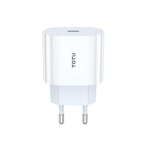 TOTU ZC32 PD 20W Type-C Port Charger, Specification:EU Plug(White)