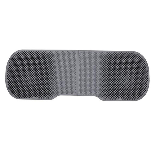 Silicone Car Seat Cushion Summer Breathable Cool Pad, Color: Rear Cushion Gray
