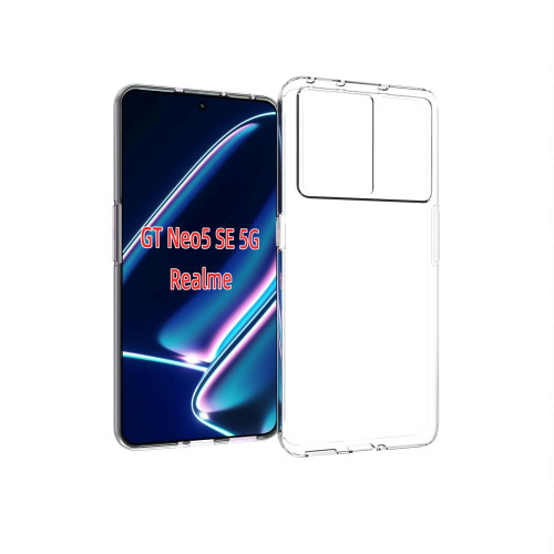 For Realme GT Neo 5 SE 5G Waterproof Texture TPU Phone Case(Transparent)