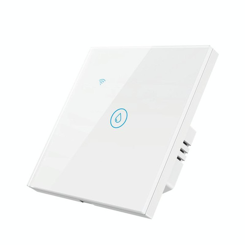 Tuya ZigBee 40A Smart High Power Water Heater Light Air Conditioner Switch Time Voice Remote Control(White)