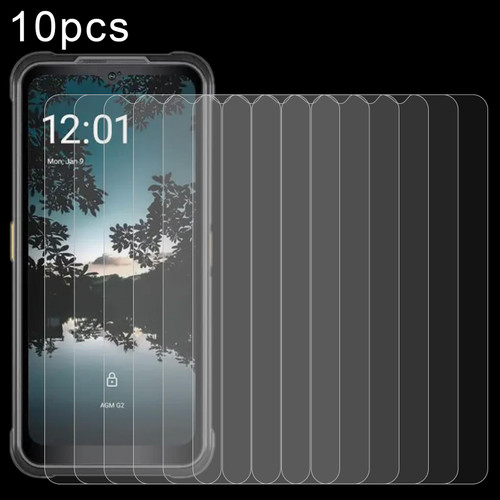 For AGM G2 Pro 10pcs 0.26mm 9H 2.5D Tempered Glass Film