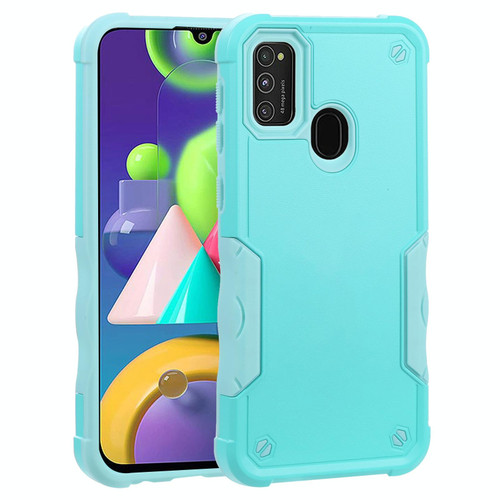For Samsung Galaxy M21s / M30s Non-slip Shockproof Armor Phone Case(Mint Green) For Samsung Galaxy M21s / M30s Non-slip Shockproof Armor Phone Case(Mint Green)