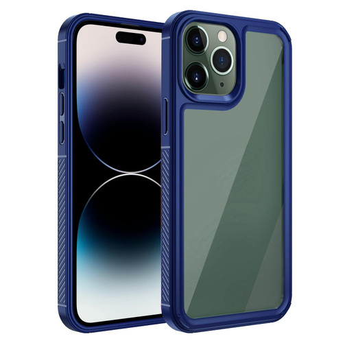 For iPhone 14 Pro Forerunner TPU+PC Phone Case (Blue)