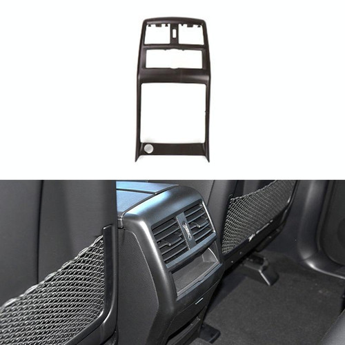 For Mercedes Benz ML320 / GL450 Car Rear Air Conditioner Air Outlet Panel Cover 166 680 7003, Style:Single Hole(Coffee Brown)