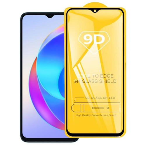 For Honor X6a 9D Full Glue Screen Tempered Glass Film