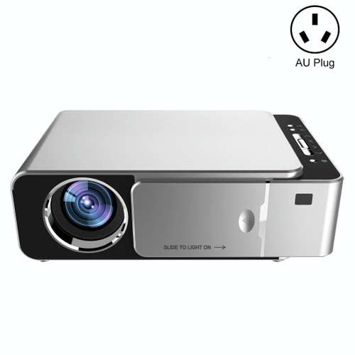T6 3500ANSI Lumens 1080P LCD Mini Theater Projector, Standard Version, AU Plug (Silver)