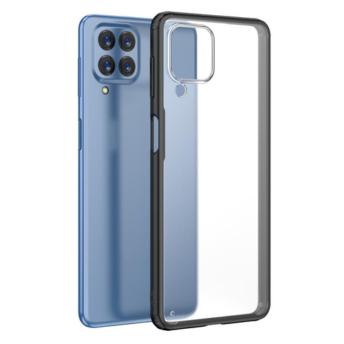 For Samsung Galaxy M53 Four-corner Shockproof TPU + PC Protective Phone Case(Black)