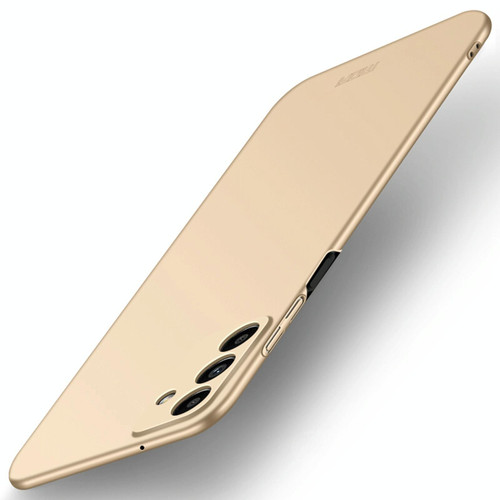 For Samsung Galaxy A13 5G MOFI Frosted PC Ultra-thin Hard Case(Gold)
