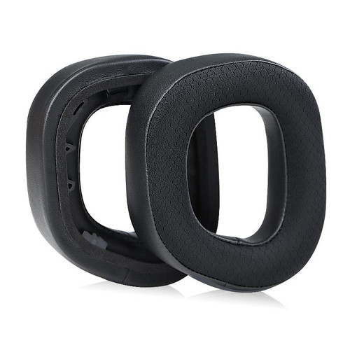 2 PCS RGB Headest Sponge Cover Earmuffs For Corsair HS80(Mesh + Protein Skin)