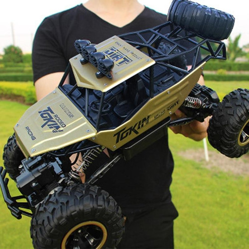 2.4GHz 4WD Double Motors Off-Road Climbing Car Remote Control Vehicle, Model:6026(Gold) 2.4GHz 4WD Double Motors Off-Road Climbing Car Remote Control Vehicle, Model:6026(Gold)