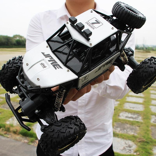 2.4GHz 4WD Double Motors Off-Road Climbing Car Remote Control Vehicle, Model:6241(Silver) 2.4GHz 4WD Double Motors Off-Road Climbing Car Remote Control Vehicle, Model:6241(Silver)