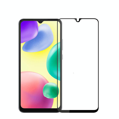For Xiaomi Redmi 10C MOFI 9H 2.5D Full Screen Tempered Glass Film(Black)
