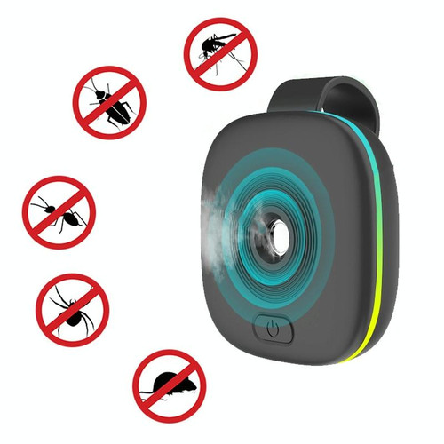 Outdoor Mosquito Repellent Ultrasonic Portable Spray Fragrance Mosquito Repellent(Black) Outdoor Mosquito Repellent Ultrasonic Portable Spray Fragrance Mosquito Repellent(Black)