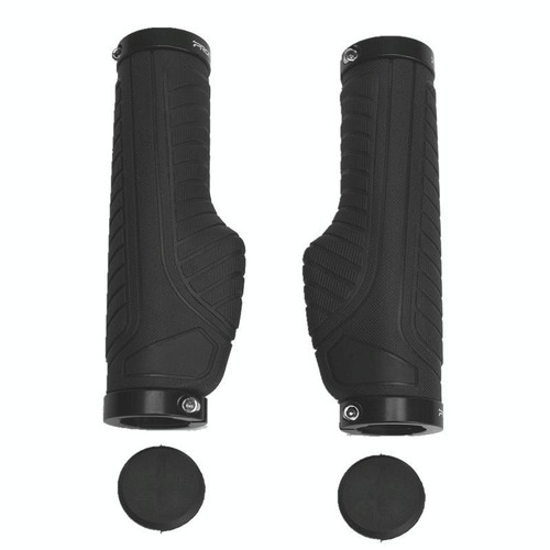 PROMEND GR-504 1 Pair TPR Ergonomic Ball Bicycle Grip Cover (Black Black) PROMEND GR-504 1 Pair TPR Ergonomic Ball Bicycle Grip Cover (Black Black)