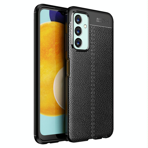 For Samsung Galaxy M23 / F23 Litchi Texture TPU Shockproof Phone Case(Black)