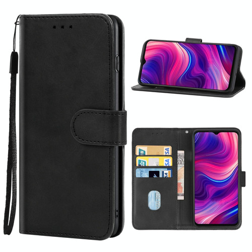 Leather Phone Case For Itel S17 / Vision3 / P38(Black)