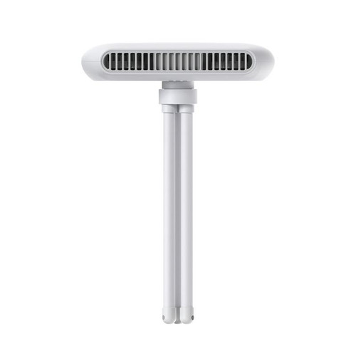 Handheld Mini USB Charging Desktop Portable Stroller Octopus Fan(White)