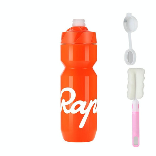 Rapha Bike Leakproof And Dustproof Fitness Cycling Water Bottle, Colour: Orange 710ml