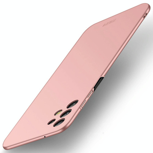 For Samsung Galaxy A32 5G MOFI Frosted PC Ultra-thin Hard Phone Case(Rose gold)