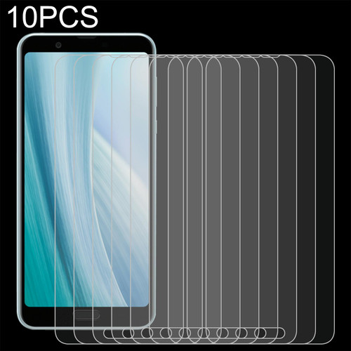 10 PCS 0.26mm 9H 2.5D Tempered Glass Film For Sharp Aquos Sense 3