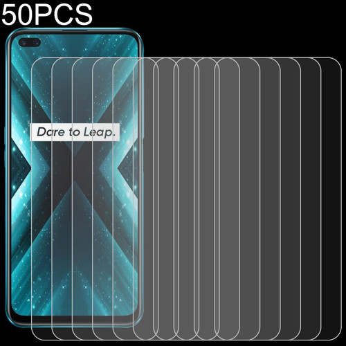 50 PCS 0.26mm 9H 2.5D Tempered Glass Film For OPPO Realme X3 SuperZoom 50 PCS 0.26mm 9H 2.5D Tempered Glass Film For OPPO Realme X3 SuperZoom