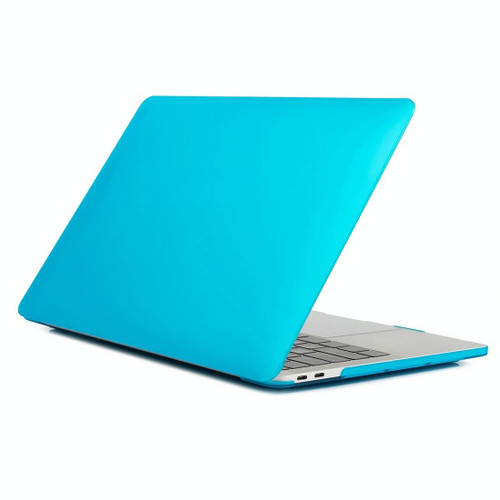 Laptop Matte Style Protective Case For MacBook Pro 14.2 inch A2442 2021 / 2023(Water Blue)