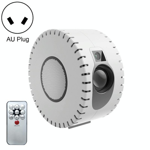 Laser Starry Sky Watermark Projection Light Small Stage Atmosphere Light, AU Plug(White)