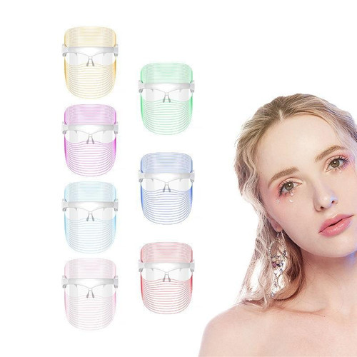 LED IPL Photon Beauty Skin Rejuvenation Instrument, Specification: 908 Seven Color(White)