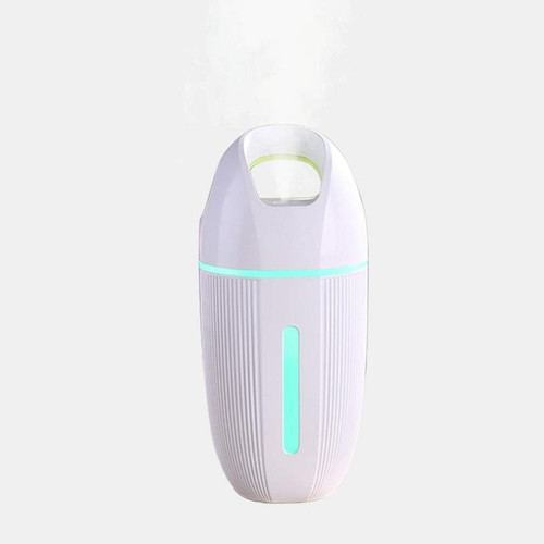 BD-MD1 Car Home USB Plug-In Air Purifier Colorful Lighting Humidifier(Green)