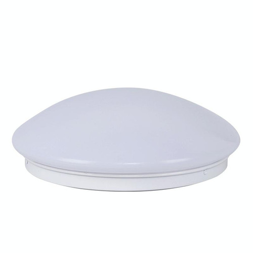 LED Sound Light Control Ceiling Lamp Round Corridor Intelligent Sensor Lamp, Power source: 18W 350mm(White)
