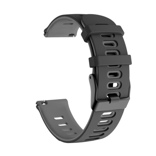 For Samsung Galaxy Watch 3 41mm 20mm Mixed-Color Silicone Watch Band(Black Grey) For Samsung Galaxy Watch 3 41mm 20mm Mixed-Color Silicone Watch Band(Black Grey)