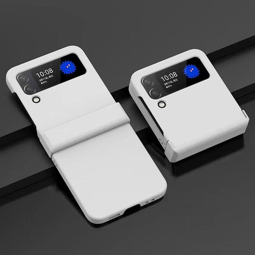 For Samsung Galaxy Z Flip3 5G PC Skin Feel Folding Phone Case(White)