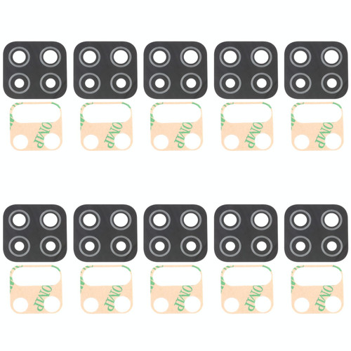 For Samsung Galaxy A12 SM-A125 10pcs Back Camera Lens