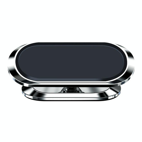 2 PCS Multifunctional Car Phone Holder Magnetic Suction Instrument Panel Navigation Suction Cup Holder, Colour: F16 Silver