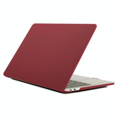 For MacBook Pro 13.3 inch A2251 / A2289 (2020) Laptop Matte Style Protective Case(Wine Red)