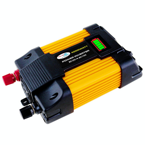 Little Wasp 12V to 110V 4000W Car Power Inverter with LED Display & Dual USB