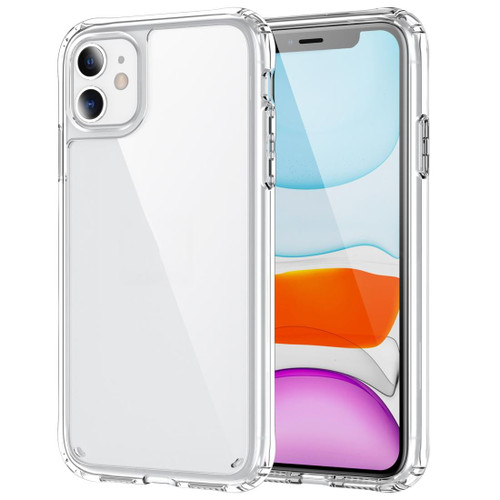 For iPhone 11 Shockproof Thickening Acrylic Protective Case(Transparent)