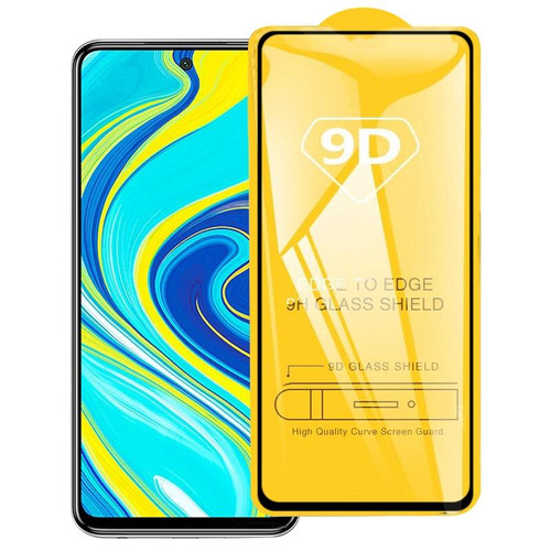 For Xiaomi Redmi Note 9 9D Full Glue Full Screen Tempered Glass Film