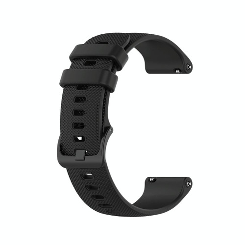 For Huawei Honor S1 Silicone Watch Band(Black)