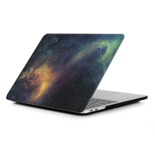 For Macbook Pro 16 inch Laptop Water Stick Style Protective Case(Starry Sky 101)