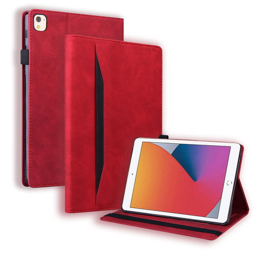 For iPad 10.2 2019 & 2020 / Pro 10.5 inch Business Shockproof Horizontal Flip Leather Case with Holder & Card Slots & Photo Frame & Pen Slot & Sleep / Wake-up Function(Red)