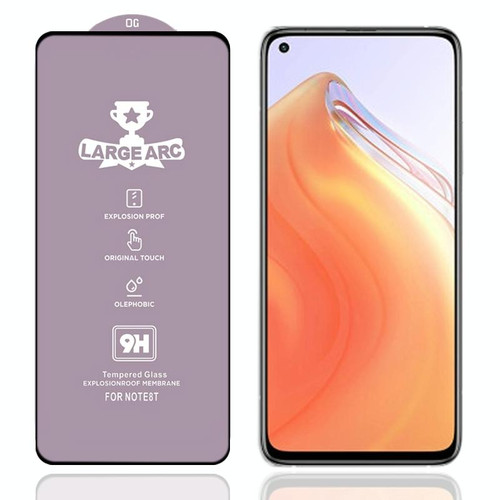 For Xiaomi Redmi K30S 9H HD Large Arc High Alumina Full Screen Tempered Glass Film