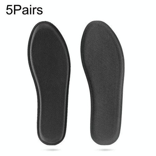 5 Pairs Thicken Breathable Non-slip Shockproof Memory Cotton Sports Full Insole Shoe-pad, Size:270mm(Black) 5 Pairs Thicken Breathable Non-slip Shockproof Memory Cotton Sports Full Insole Shoe-pad, Size:270mm(Black)