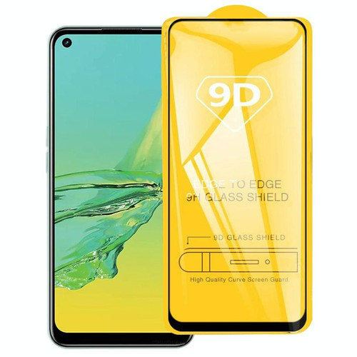 For OPPO A33 2020 9D Full Glue Full Screen Tempered Glass Film