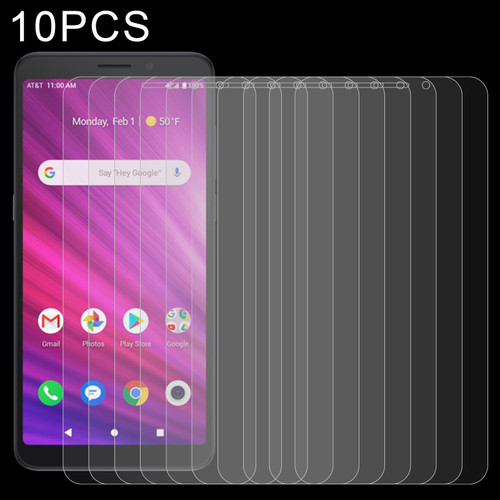 10 PCS 0.26mm 9H 2.5D Tempered Glass Film For Alcatel Axel