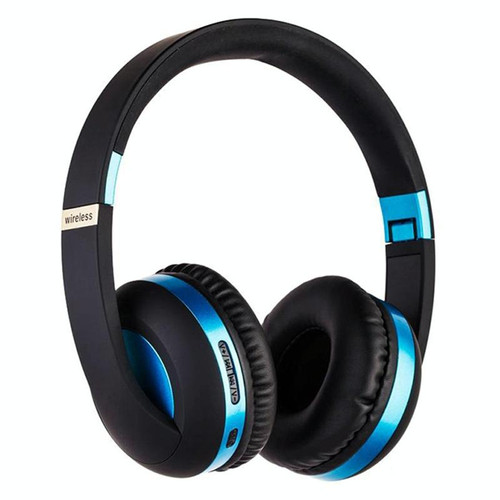 MH4 Mobile Phone Subwoofer Wireless Bluetooth Sports Headset(Blue)