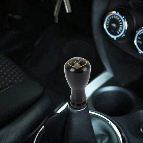 Universal Car Gear Shift Knob Modified Car Gear Shift Knob Auto Transmission Shift Lever Knob Gear Knobs(Black)