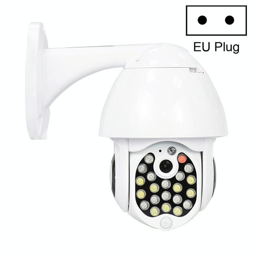 QX17 2 Million Pixels WiFi High-definition Surveillance Camera Outdoor Dome Camera, Support Night Vision & Two-way Voice & Motion Detection(EU Plug)