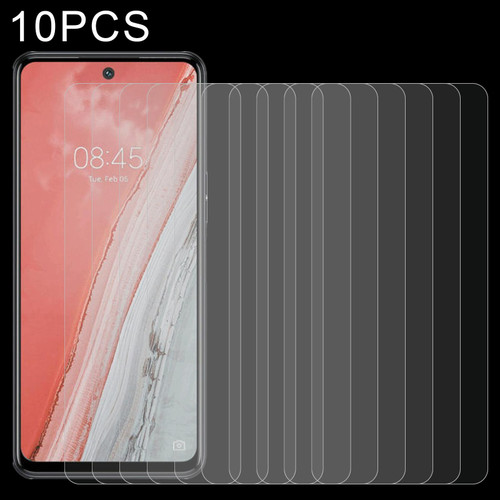 10 PCS 0.26mm 9H 2.5D Tempered Glass Film For Tecno Spark 8 Pro